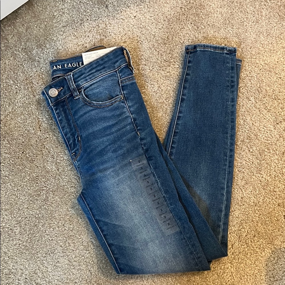 American Eagle Outfitters Blue Skinny Jeans